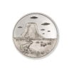 UFOs OVER DEVILS TOWER - 1 TROY OUNCE - 39MM