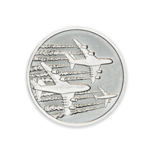 CONSPIRACY THEORIES SERIES – CHEMTRAILS – 1 TROY OUNCE – 39MM