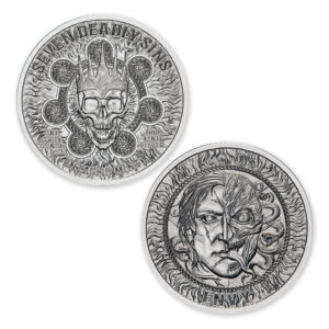 SEVEN DEADLY SINS – ENVY – 1 TROY OUNCE – 39MM