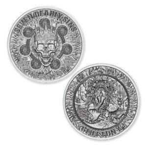 SEVEN DEADLY SINS – GLUTTONY – 1 TROY OUNCE – 39MM