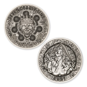 SEVEN DEADLY SINS – LUST – 1 TROY OUNCE – 39MM