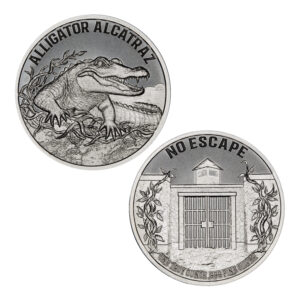 ALLIGATOR ALCATRAZ – 1 TROY OUNCE – 39MM