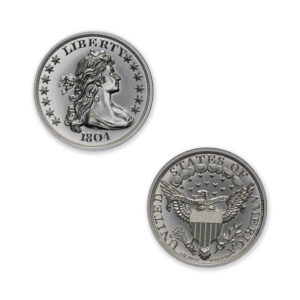 1804 DOLLAR TRIBUTE – HIGH RELIEF – 1 TROY OUNCE – 30MM (THICK)