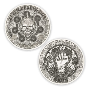 SEVEN DEADLY SINS – WRATH – 1 TROY OUNCE – 39MM
