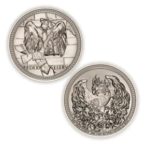 FIAT DECAY SERIES – PHOENIX RISING – 1 TROY OUNCE – 39MM