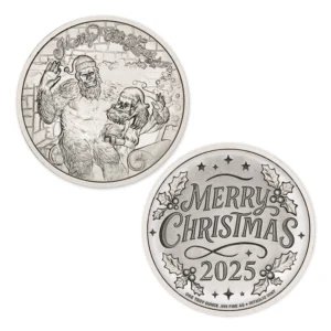 2025 CHRISTMAS COLLECTION – BIGFOOT CHRISTMAS – 1 TROY OUNCE – 39MM