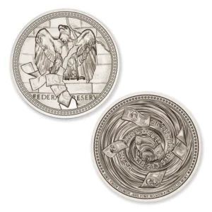 FIAT DECAY SERIES – DEBT VORTEX – 1 TROY OUNCE – 39MM