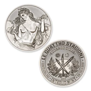 LE QUATTRO STAGIONI (THE FOUR SEASONS) – SUMMER – 1 TROY OUNCE – 39MM