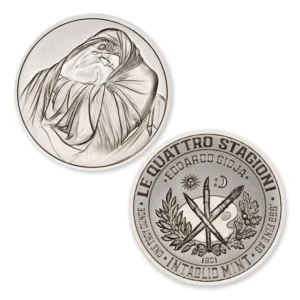 LE QUATTRO STAGIONI (THE FOUR SEASONS) – WINTER – 1 TROY OUNCE – 39MM