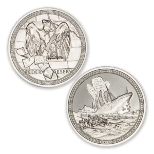FIAT DECAY SERIES – TITANIC – 1 TROY OUNCE – 39MM